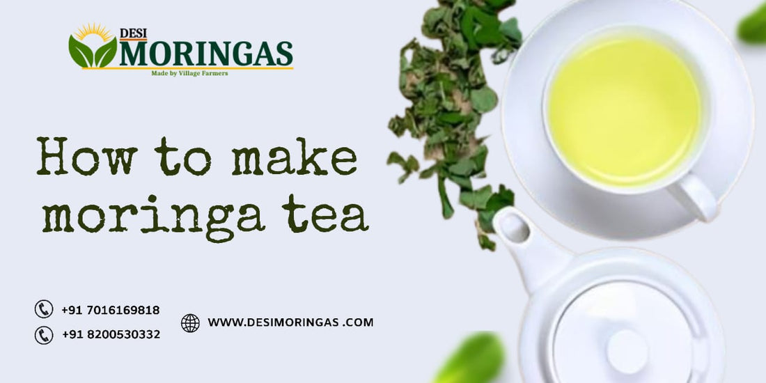 How to make moringa tea